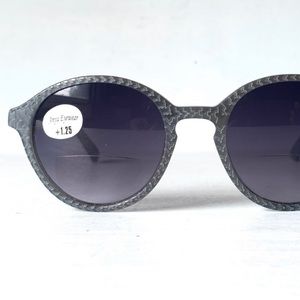 NEW BIFOCAL +2.00 Sun Reader Reading Sunglasses Boutique Quality Acetate Vintage